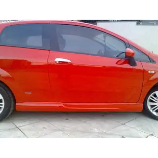 Praguri laterale (pentru 3 usi, pentru vopsire) Fiat Punto Grande/EVO 2006-2018 foto 4