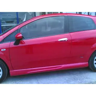 Praguri laterale (pentru 3 usi, pentru vopsire) Fiat Punto Grande/EVO 2006-2018 foto 3