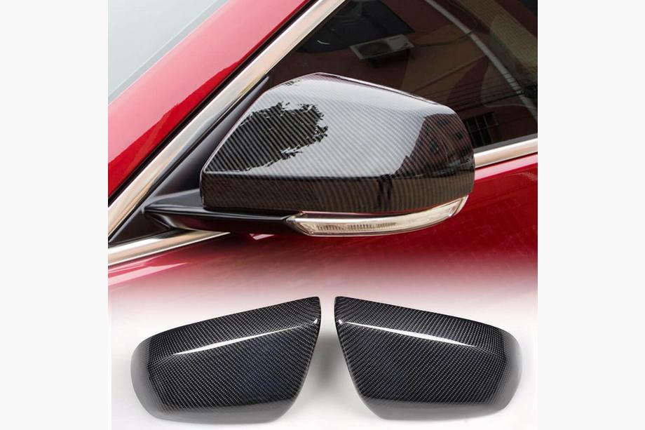 Cadillac ATS 2012-2019 Capace Oglinzi (Carbon) Image