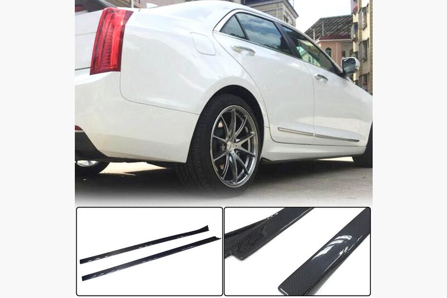 Cadillac ATS 2012-2019 Praguri Laterale (Carbon) Image