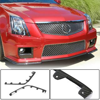 Flaps bara fata carbon pentru CTS V Coupe Cadillac CTS 2007-2014 foto 1