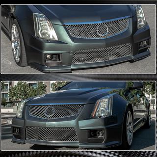 Flaps bara fata carbon pentru CTS V Coupe Cadillac CTS 2007-2014 foto 3