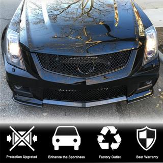 Lip Bara Fata V2 pentru CTS V Coupe, Carbon Cadillac CTS 2007-2014 foto 3