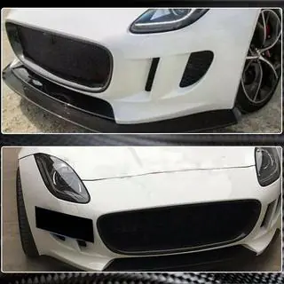 Grila radiator (2013-2016, Carbon) Jaguar F-Type 2013-2024 foto 3