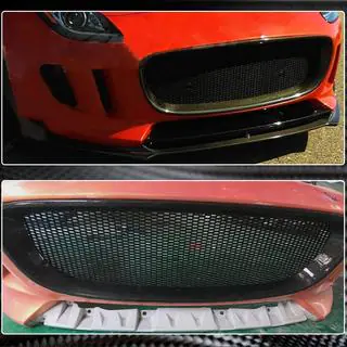 Grila radiator (2013-2016, Carbon) Jaguar F-Type 2013-2024 foto 4