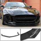 Jaguar F-Type 2013-2024 Prelungire Bara Fata Lip (2013-2016, Carbon) foto 1