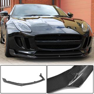 Prelungire Bara Fata Lip (2013-2016, Carbon) Jaguar F-Type 2013-2024 foto 1