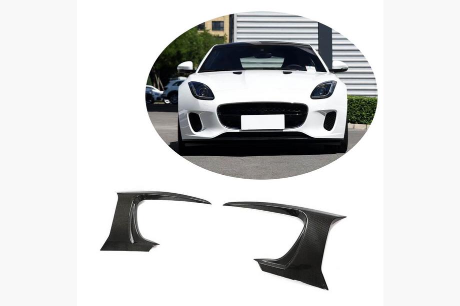 Jaguar F-Type 2013-2024 Capace Bara Fata Carbon (pentru Base 2017-2019) Image
