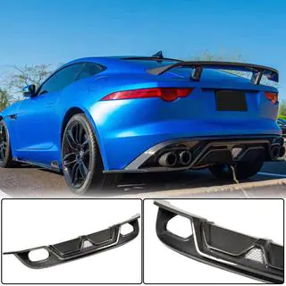 Difuzor bara spate (2013-2019, Carbon) Jaguar F-Type 2013-2024 foto 1