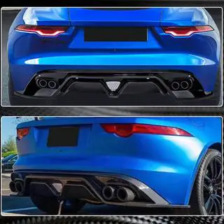 Difuzor bara spate (2013-2019, Carbon) Jaguar F-Type 2013-2024 foto 4