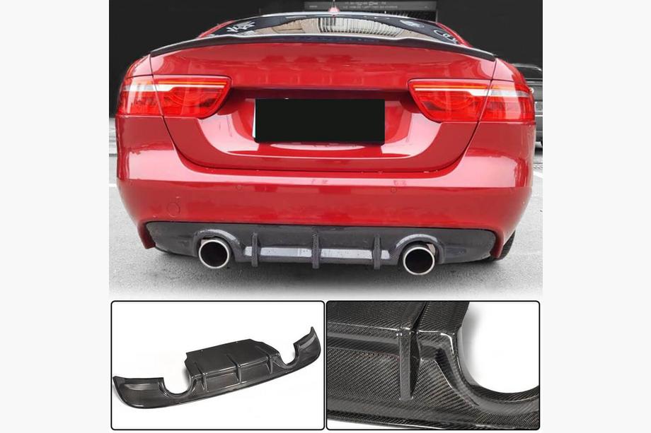 Jaguar XE 2016- Difuzor Bara Spate V2 (2015-2019, Carbon) Image