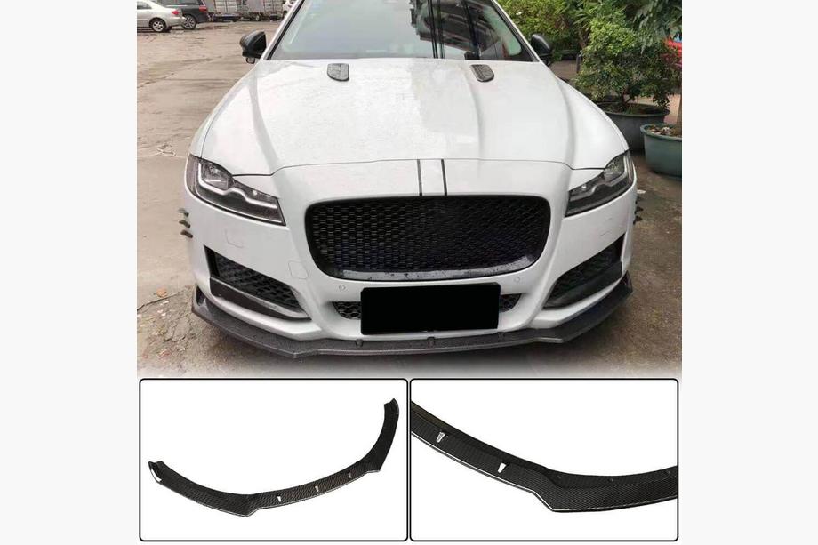 Jaguar XF 2016- Prelungire Bara Fata Lip (2016-2020, Carbon) Foto 1