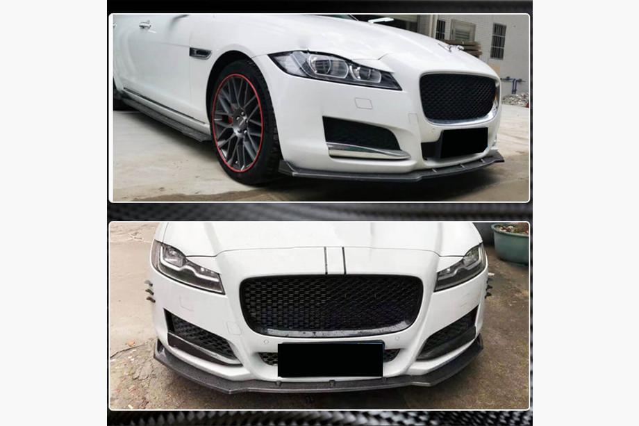 Jaguar XF 2016- Prelungire Bara Fata Lip (2016-2020, Carbon) Foto 4