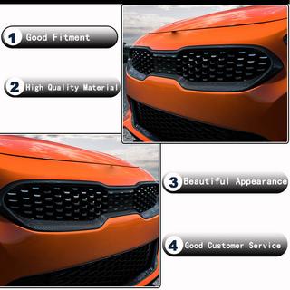 Rama Grila Fata (Carbon) Kia Stinger 2017-2023 foto 3