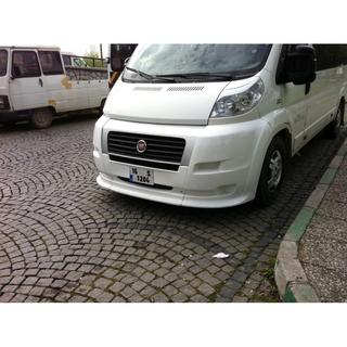 Lip frontal 2006-2013 (3 piese, pentru vopsit) Citroen Jumper 2007-2025 foto 2