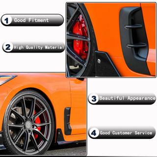 Capace aripi fata (Carbon) Kia Stinger 2017-2023 foto 2