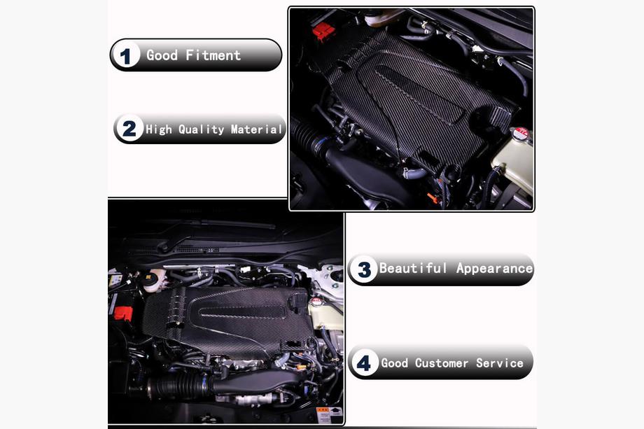 Honda Civic Sedan X 2016-2021 Capac motor (Carbon) Foto 3