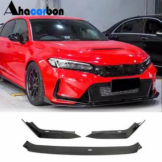 Lip bara fata V2 (Carbon) Honda Civic HB 2021- foto 1