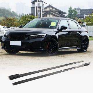 Praguri Laterale (Carbon) Honda Civic HB 2021- foto 1