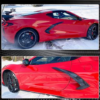 Capace aripi spate carbon (2019-2022) Chevrolet Corvette C8 2019- foto 4