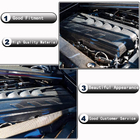 Chevrolet Corvette C8 2019- Capac motor (2019-2022, Carbon) foto 3