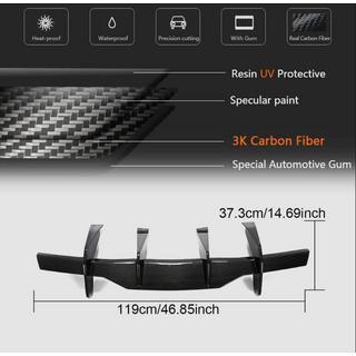Difuzor Spate V1 (2019-2022, Carbon) foto 3