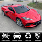 Chevrolet Corvette C8 2019- Spoiler V1 (Carbon) foto 2