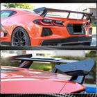 Chevrolet Corvette C8 2019- Spoiler V1 (Carbon) foto 4