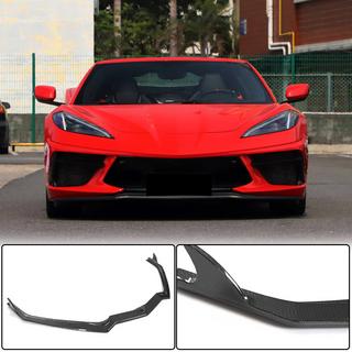 Lip Bara Fata (Carbon) Chevrolet Corvette C8 2019- foto 2