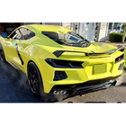 Chevrolet Corvette C8 2019- Spoiler V2 (Carbon) foto 3