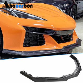 Lip bara fata (pentru Z06, 2020-2024, Carbon) Chevrolet Corvette C8 2019- foto 1