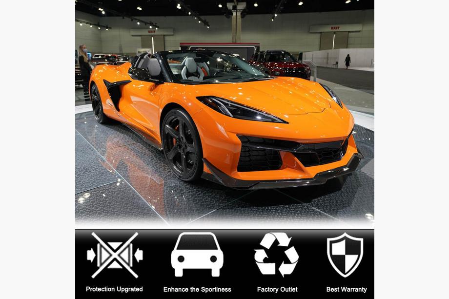 Chevrolet Corvette C8 2019- Difuzor bara spate (pentru Z06, 2022-2024, Carbon) Foto 5