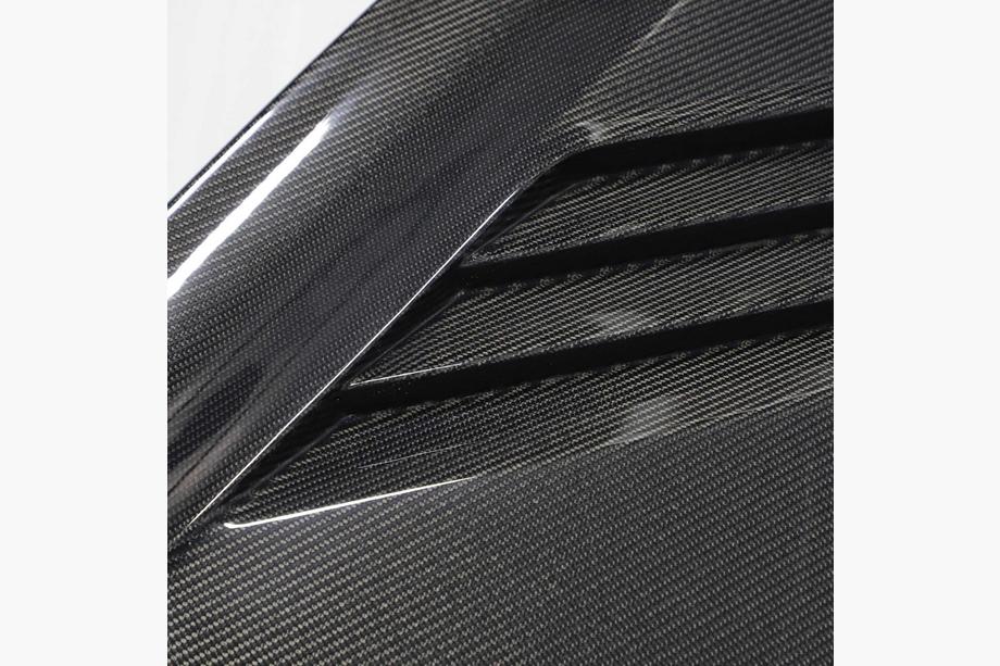 Chevrolet Corvette C8 2019- Capota (pentru Z06, 2022-2024, Carbon) Foto 8