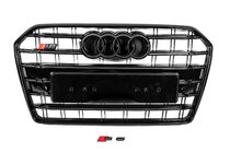 Audi A6 C7 2011-2017 Grila Fata Neagra S-Style (2014-2017) foto 2