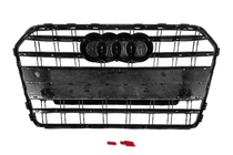Audi A6 C7 2011-2017 Grila Fata Neagra S-Style (2014-2017) foto 5