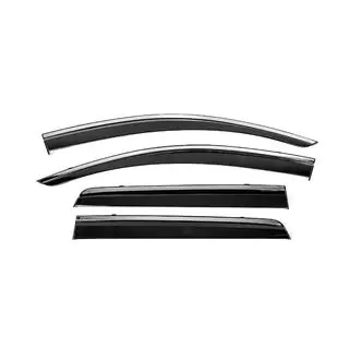 Deflectoare geamuri cu ornament cromat Niken Luxury (4 buc) Dodge Journey 2008-2020 foto 1
