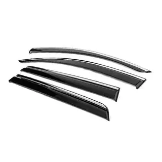 Deflectoare geamuri cu ornament cromat Niken Luxury (4 buc) Dodge Journey 2008-2020 foto 2