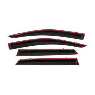 Deflectoare geamuri cu ornament cromat Niken Luxury (4 buc) Dodge Journey 2008-2020 foto 4