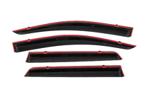 Fiat Freemont 2011-2016 Deflectoare geamuri cu ornament cromat Niken Luxury (4 buc) foto 4