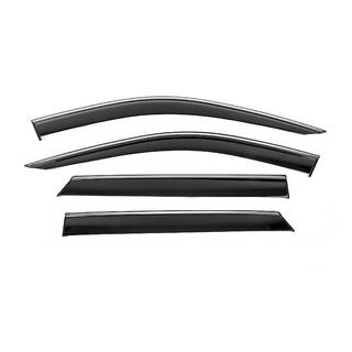 Deflectoare geamuri cu ornament cromat Niken Luxury (4 buc) Dodge Durango 2010- foto 1