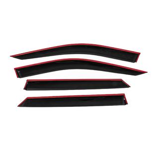 Deflectoare geamuri cu ornament cromat Niken Luxury (4 buc) Dodge Durango 2010- foto 4