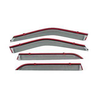 Deflectoare geamuri cu ornament cromat Niken Luxury (4 buc) foto 4