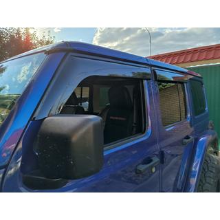 Deflectoare Geamuri Niken Luxury (4 buc) Jeep Wrangler 2018- foto 3