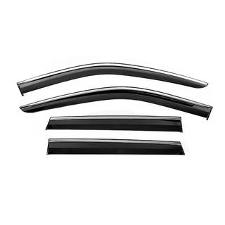 Deflectoare geamuri cu ornament cromat Niken Luxury (4 buc) Jeep Grand Cherokee WK2 2010-2021 foto 1