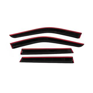 Deflectoare geamuri cu ornament cromat Niken Luxury (4 buc) Jeep Grand Cherokee WK2 2010-2021 foto 4