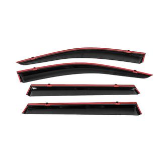 Deflectoare geamuri cu ornament cromat Niken Luxury (4 buc) Jeep Cherokee KL 2013- foto 4