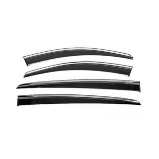 Deflectoare geamuri cu ornament cromat Niken Luxury (4 buc) Kia Sportage 2015-2021 foto 2