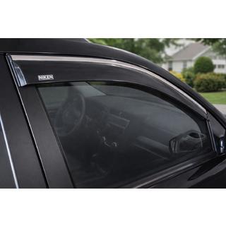Deflectoare geamuri cu ornament cromat Niken Luxury (4 buc) Kia Sportage 2004-2010 foto 3
