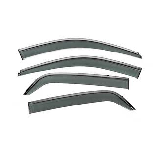 Deflectoare geamuri cu ornament cromat Niken Luxury (4 buc) Kia Sportage 2004-2010 foto 4
