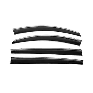 Deflectoare geamuri cu ornament cromat Niken Luxury (4 buc) foto 2